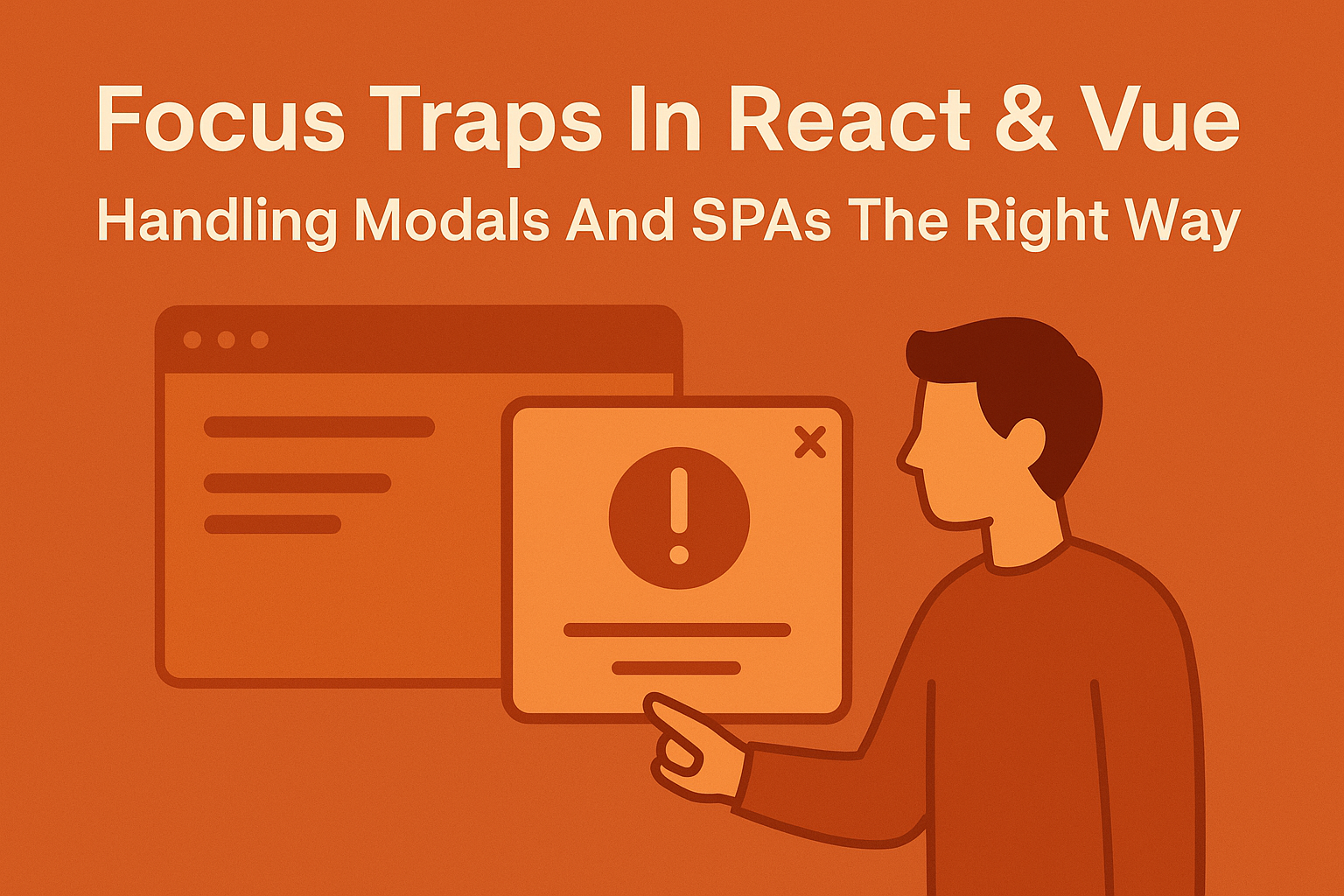 Focus Traps in React & Vue — Handling Modals and SPAs the Right Way
