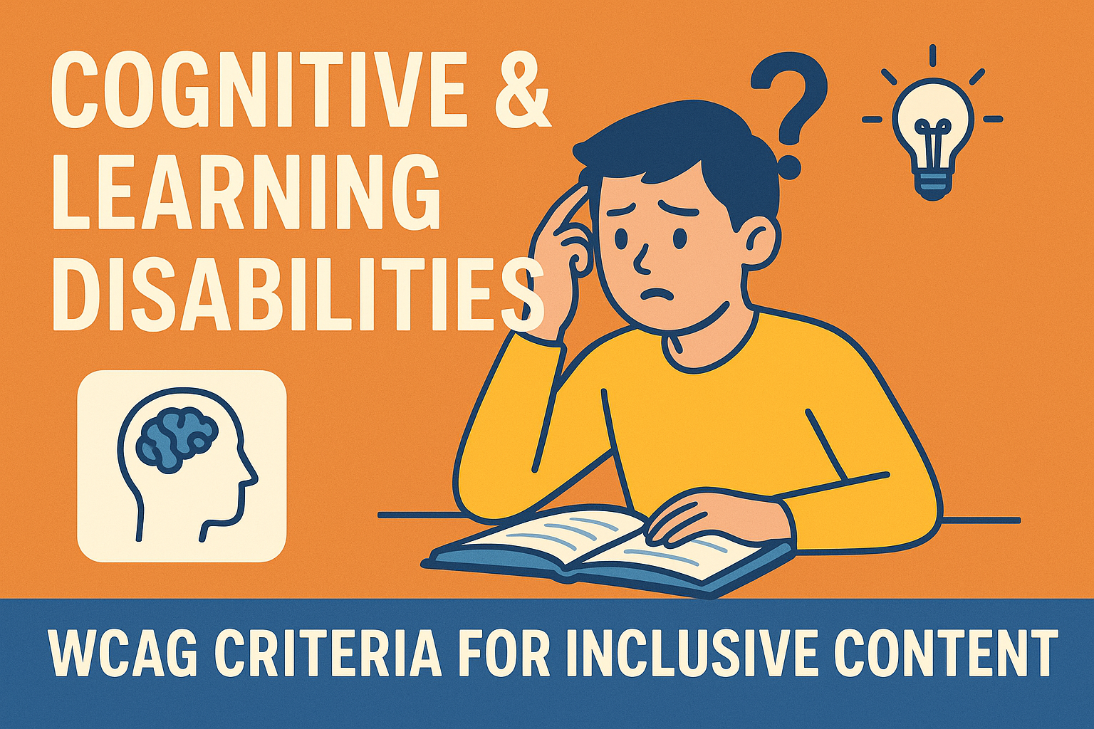 Cognitive & Learning Disabilities — WCAG Criteria for Inclusive Content