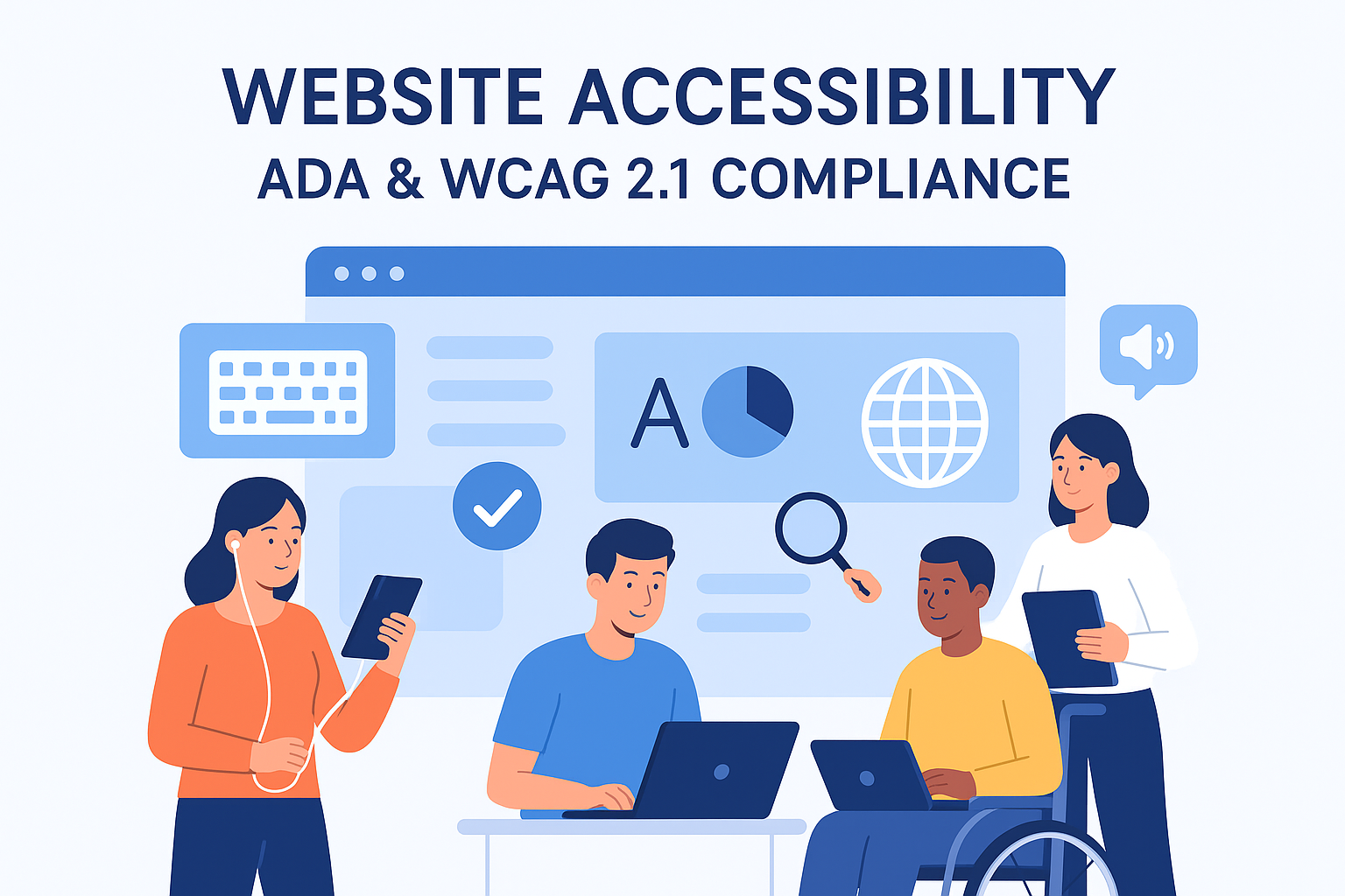 How to Make Your Website ADA & WCAG 2.1 Compliant in 2025