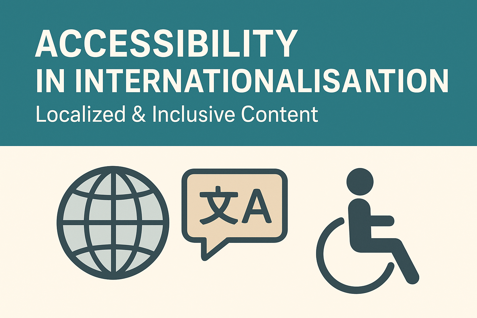 Accessibility in Internationalisation — Localized & Inclusive Content