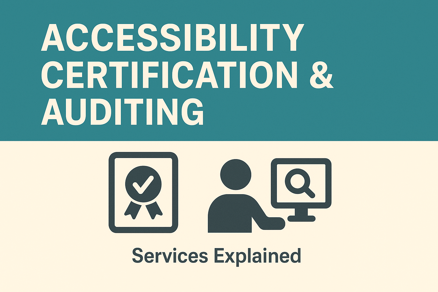Accessibility Certification & Auditing — Services Explained